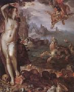 Joachim Wtewael Perseus and Andromeda (mk05) oil painting on canvas